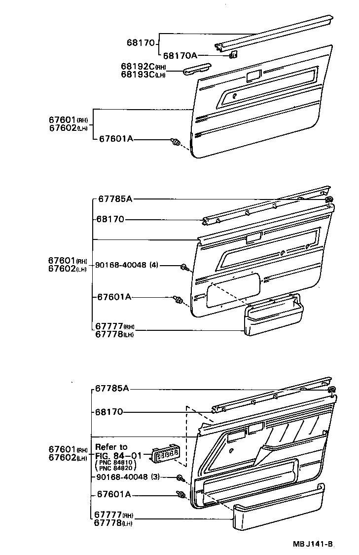 67112-12420 PANEL, FRONT DOOR, OUTER LH product image