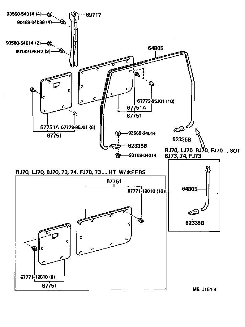 67006-90K00 PANEL SUB-ASSY, BACK DOOR product image