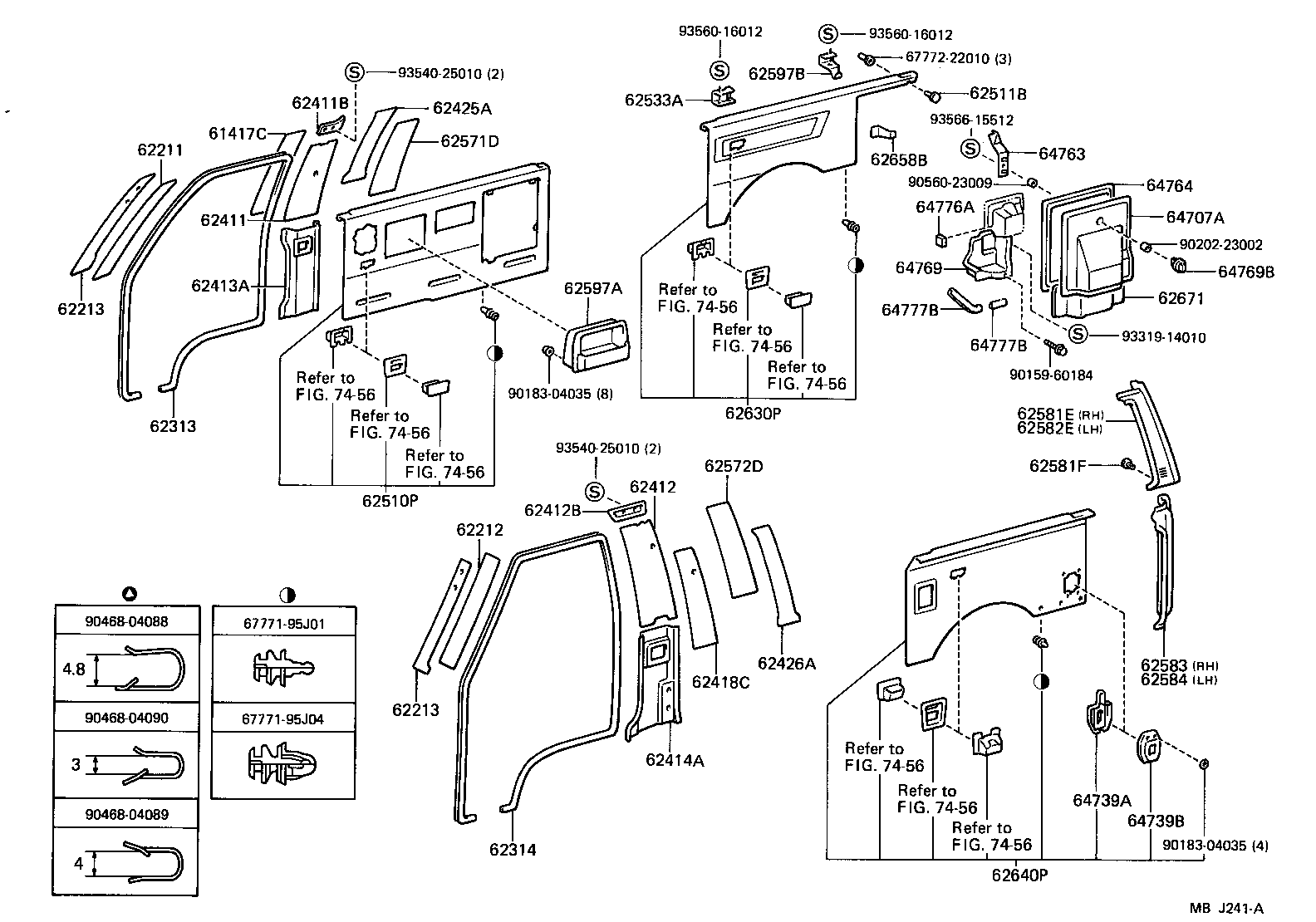 58426-95701 PROTECTOR, QUARTER, INNER product image