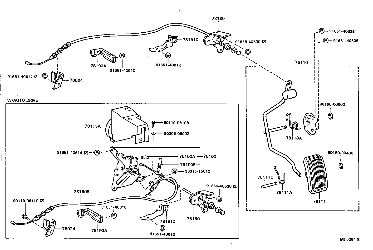 78100-20020 LINK ASSY, ACCELERATOR product image