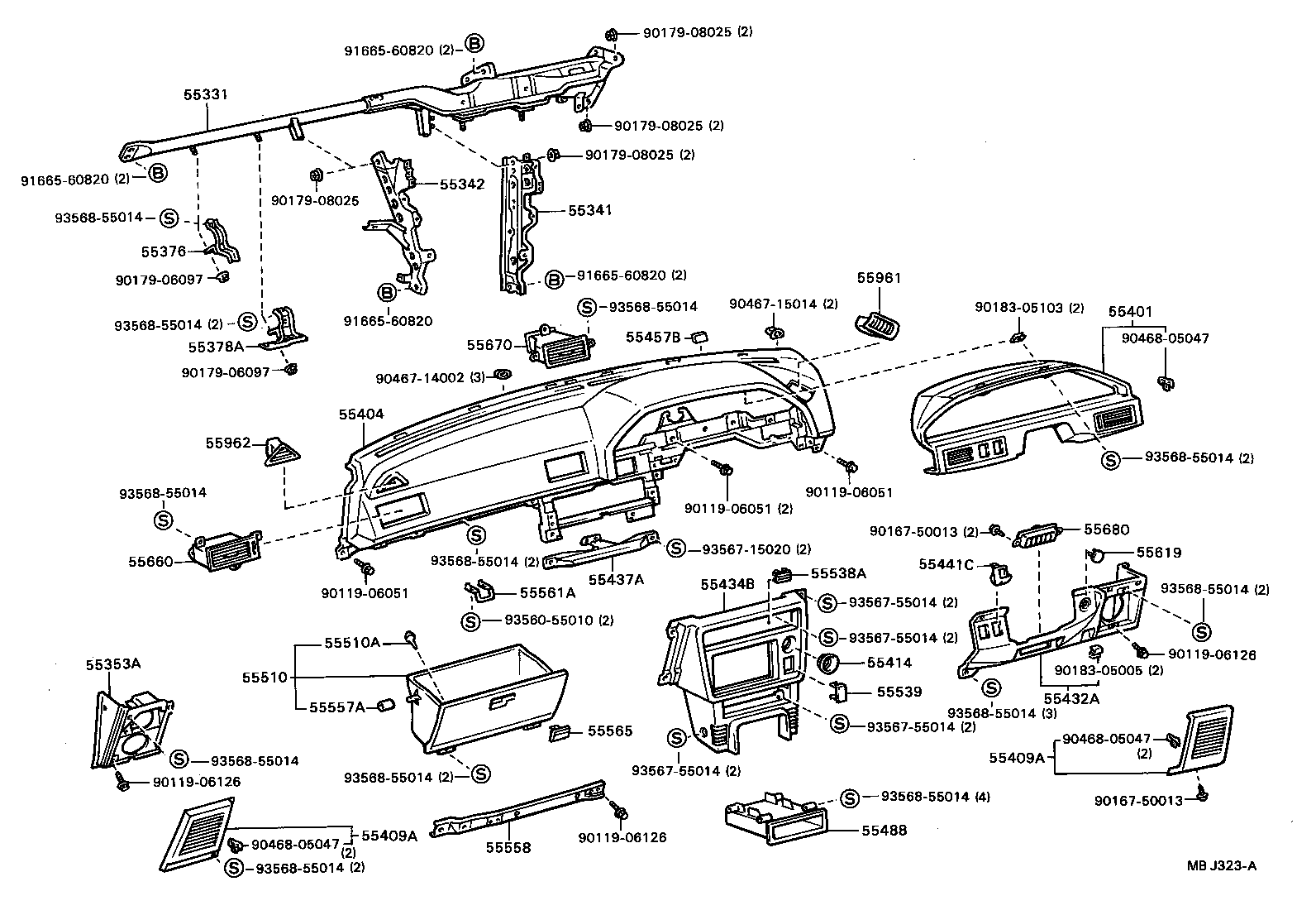 55404-20180-03 PANEL SUB-ASSY, INSTRUMENT CLUSTER FINISH product image