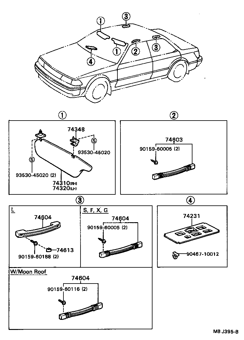 74610-87005-06 GRIP SUB-ASSY, ASSIST, FRONT product image