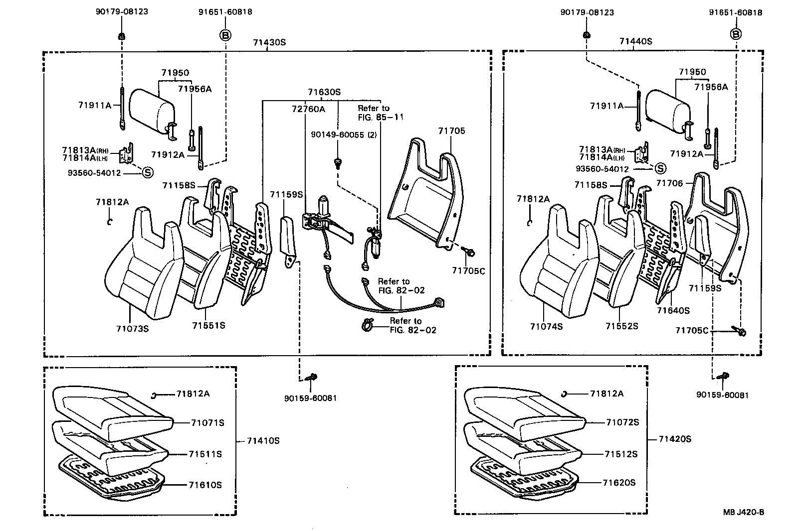 72750-20060 ADJUSTER ASSY, LUMBAR SUPPORT product image