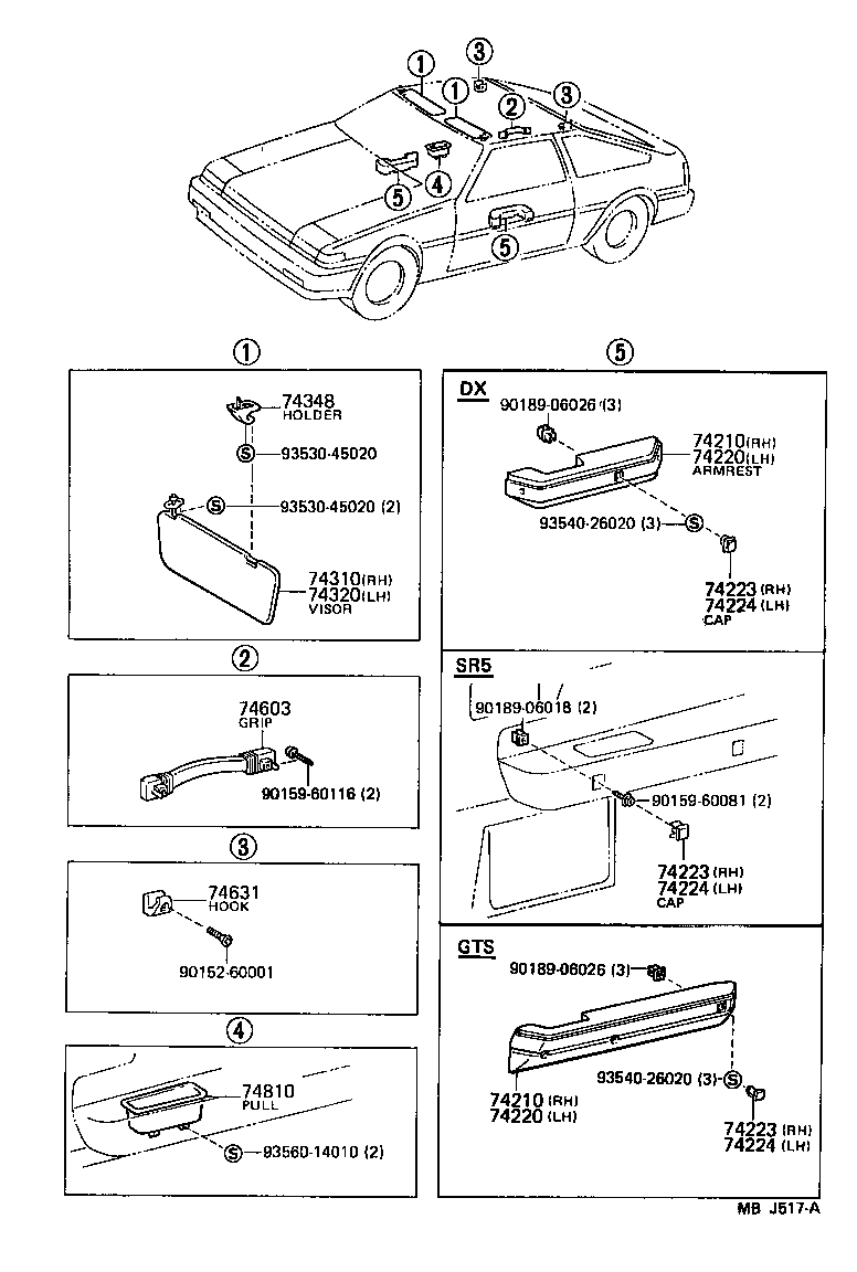 Thumbnail 2 for 74266-12010-14