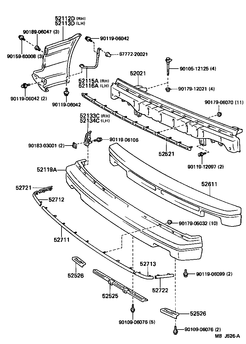 Thumbnail 2 for 52611-12100