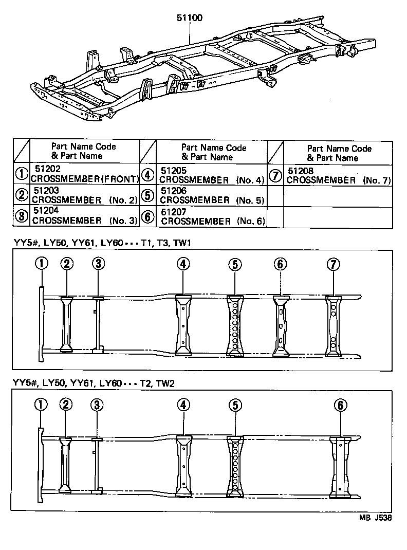 51002-25500 FRAME ASSY product image
