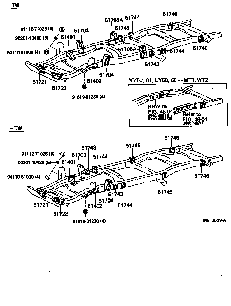 51002-25500 FRAME ASSY product image