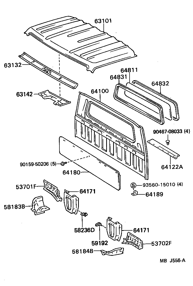 53707-95013 APRON SUB-ASSY, FRONT FENDER, RH product image