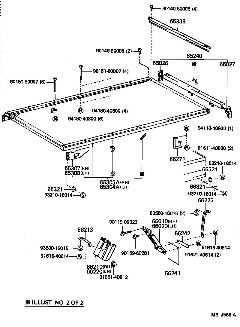 65100-95085 FLOOR ASSY, REAR BODY product image