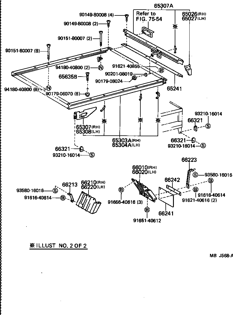 65100-95085 FLOOR ASSY, REAR BODY product image