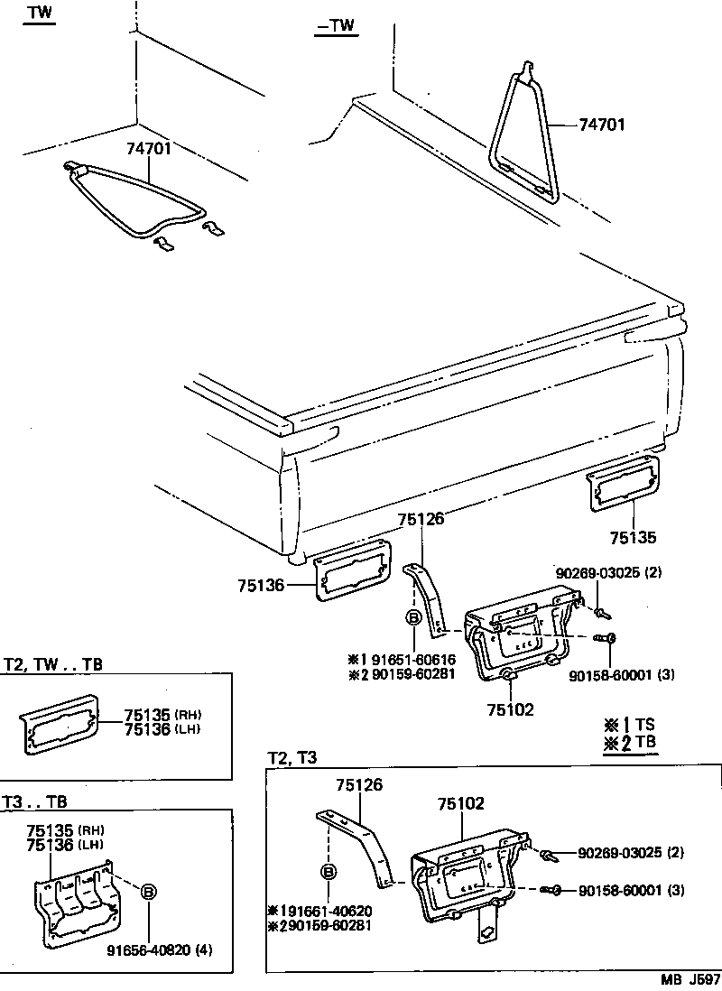 58378-92200 BRACKET, COMBINATION REAR LAMP, RH product image