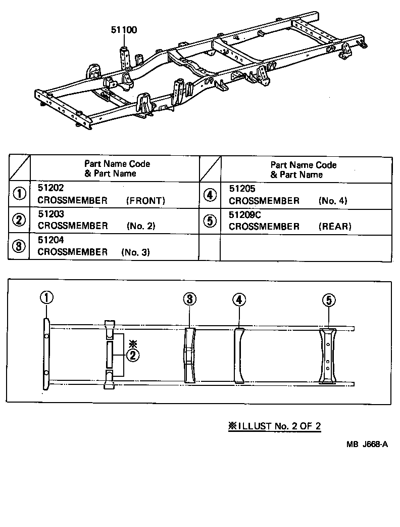 51001-26370 FRAME ASSY product image