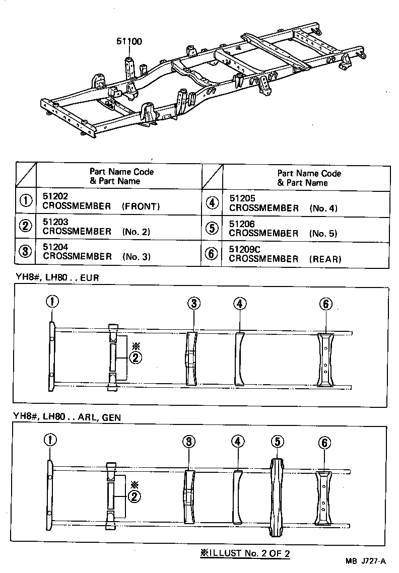51401-26010 BRACKET SUB-ASSY, ENGINE FRONT MOUNTING, RH product image