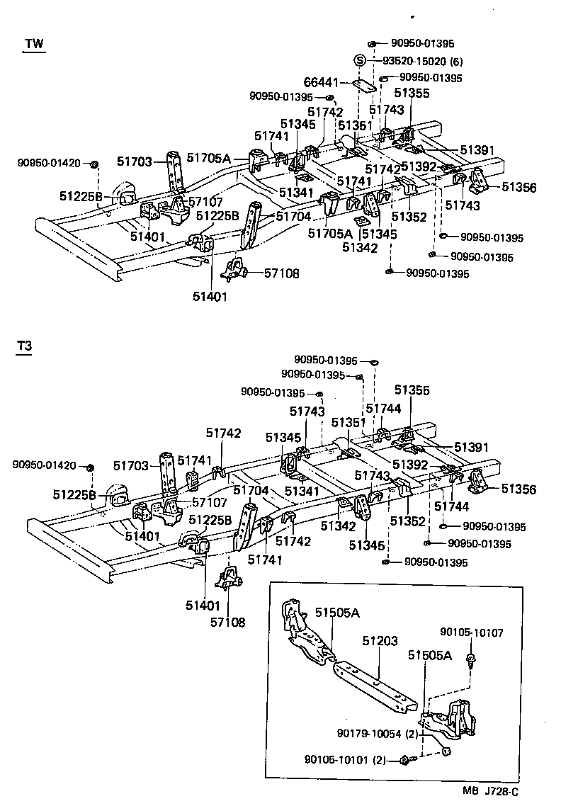 51401-26010 BRACKET SUB-ASSY, ENGINE FRONT MOUNTING, RH product image