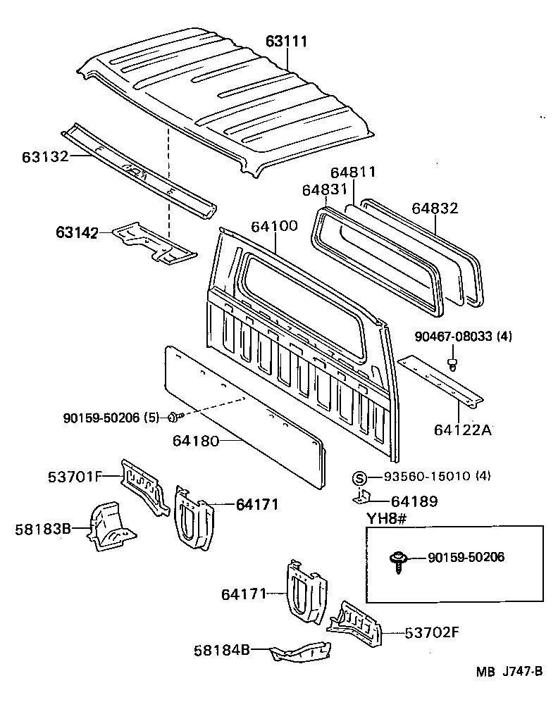 53717-95A03 APRON SUB-ASSY, FRONT FENDER, NO.2 RH product image