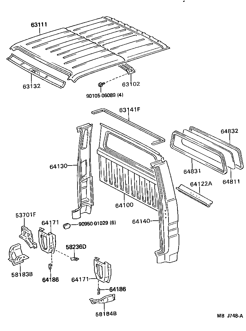 53717-95A03 APRON SUB-ASSY, FRONT FENDER, NO.2 RH product image