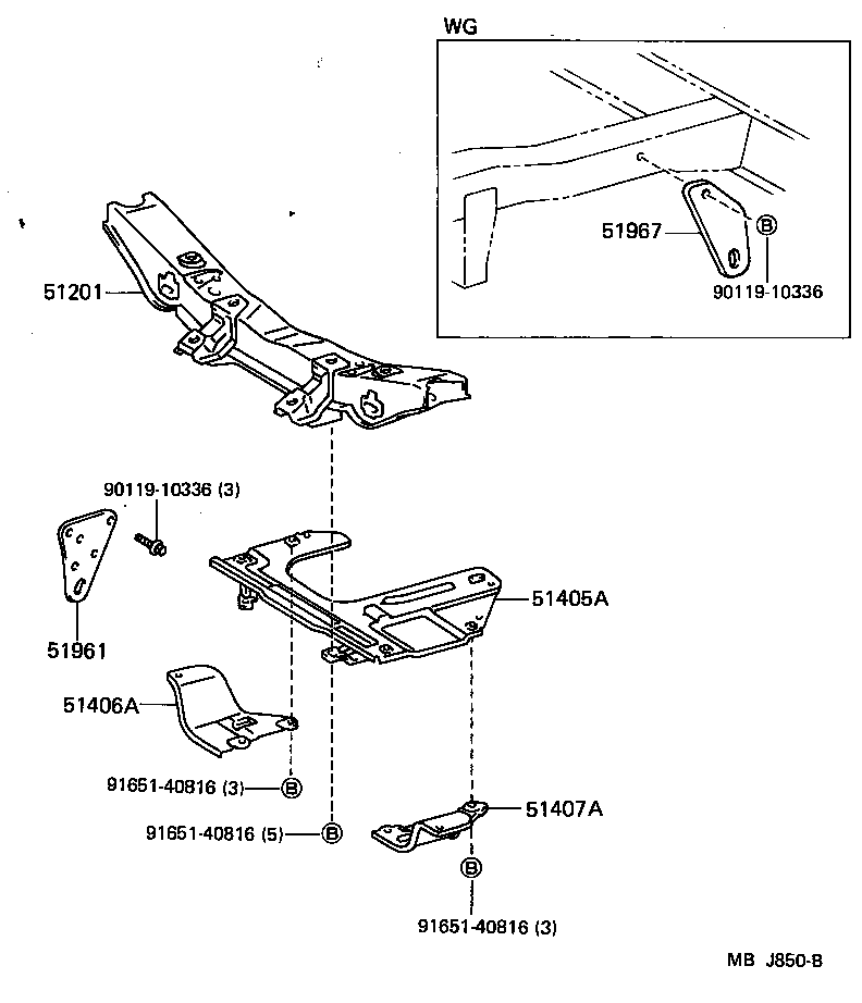 51405-95D00 COVER SUB-ASSY, ENGINE UNDER, NO.1 product image