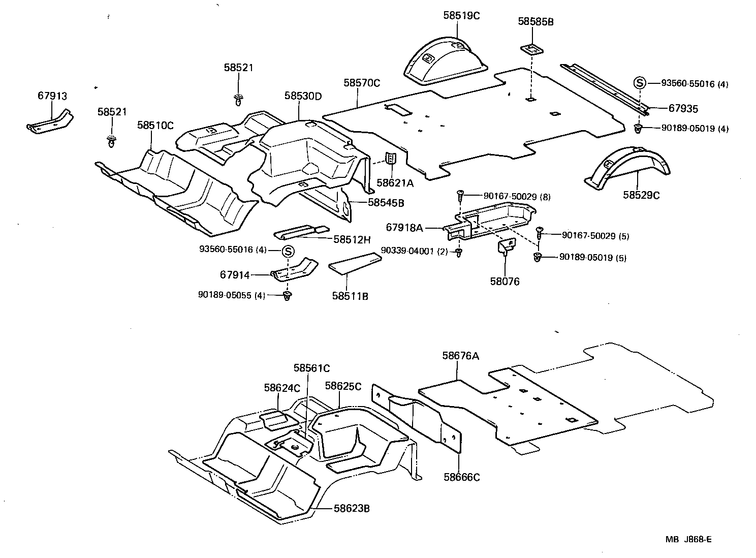 67935-95704 PLATE, BACK DOOR SCUFF product image