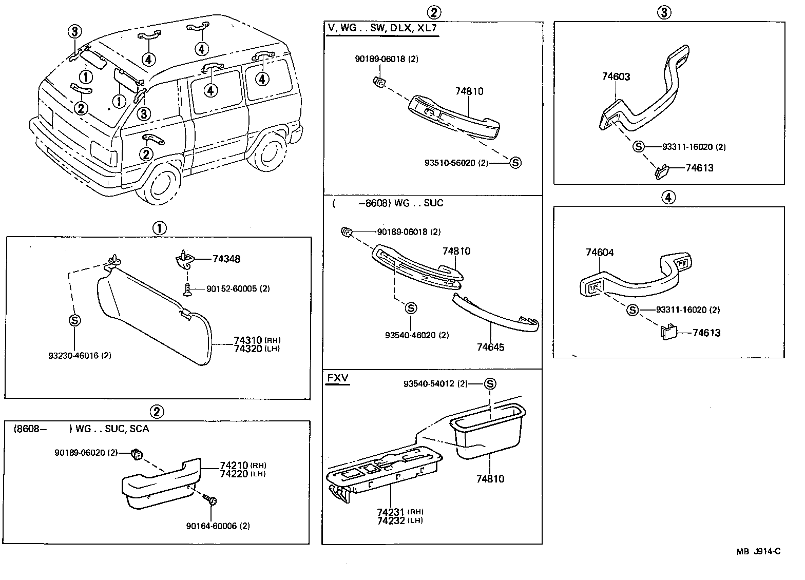 74231-87002-05 PANEL, FRONT ARMREST BASE, UPPER RH product image