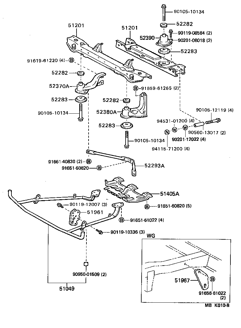 51405-95D00 COVER SUB-ASSY, ENGINE UNDER, NO.1 product image