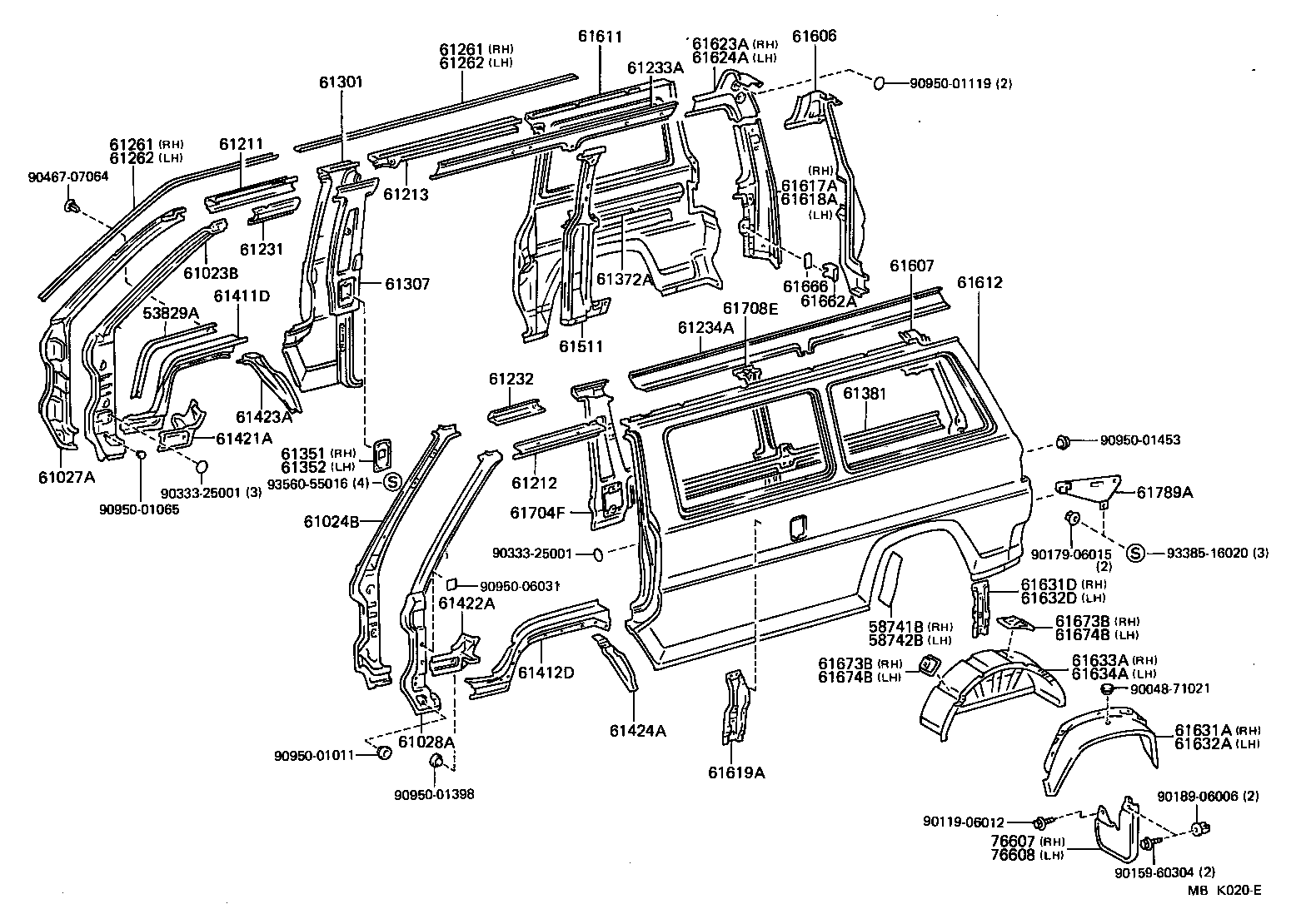 53829-95700 PROTECTOR, FRONT FENDER, LOWER product image