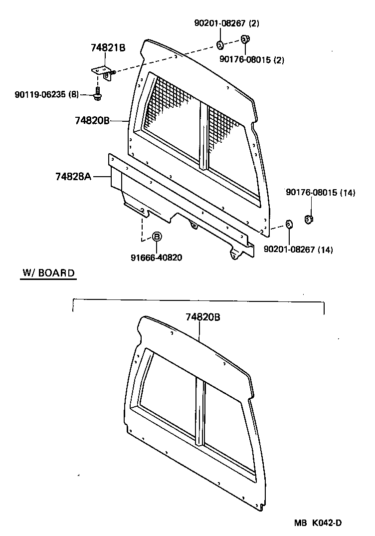 74820-95706 BOARD ASSY, SEPARATOR product image