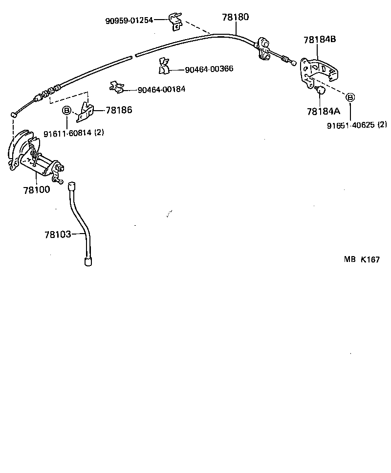 78100-90K02 LINK ASSY, ACCELERATOR product image
