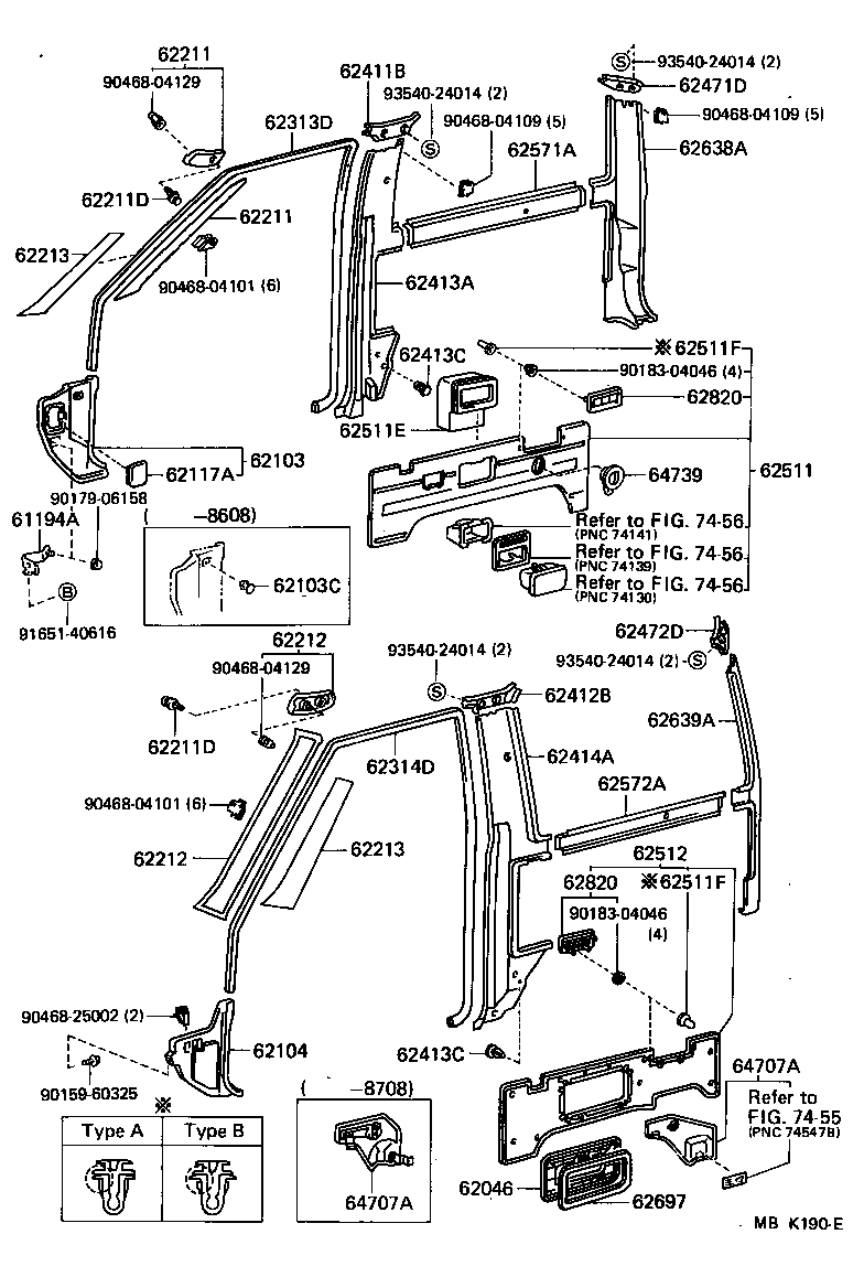 62102-90K02-06 BOARD SUB-ASSY, COWL SIDE TRIM, LH product image