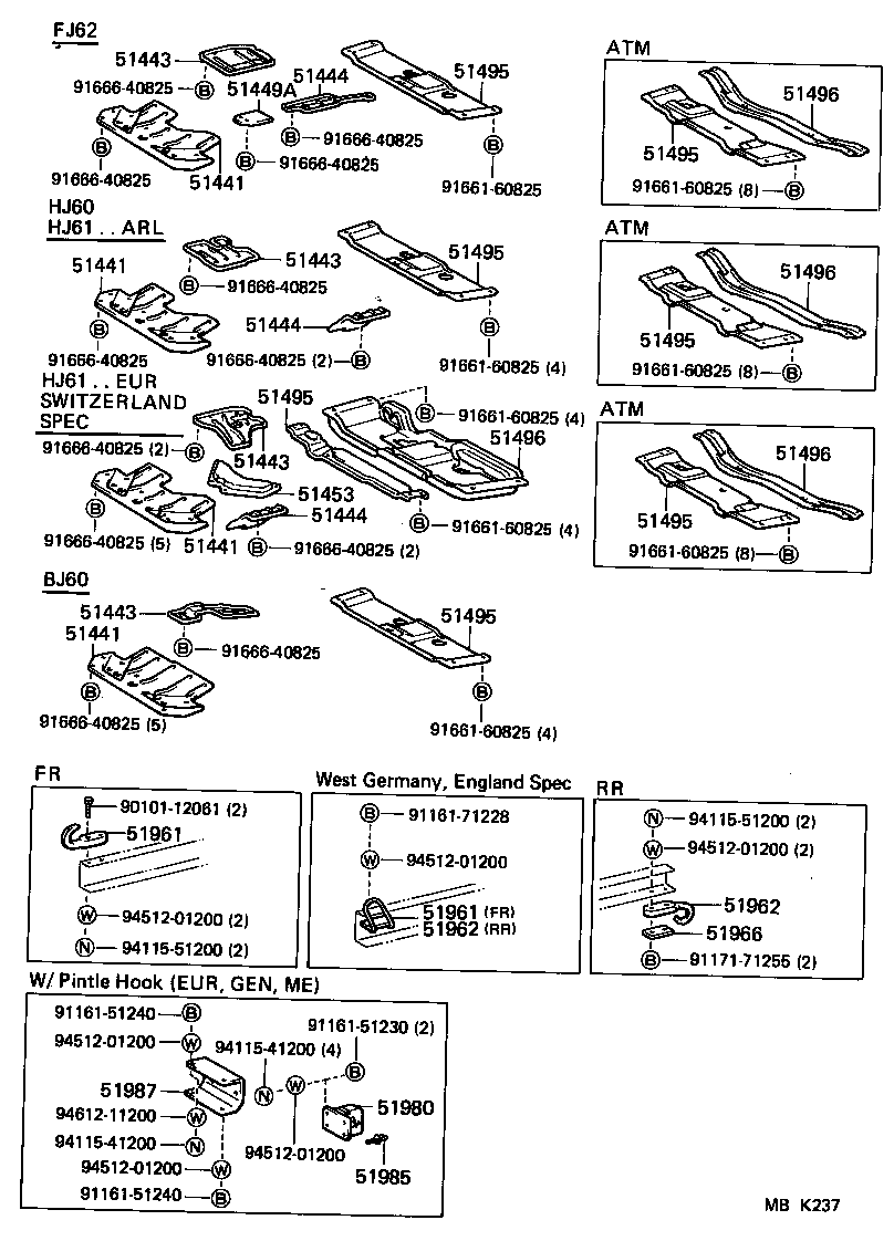 51441-60111 COVER, ENGINE UNDER, NO.1 product image