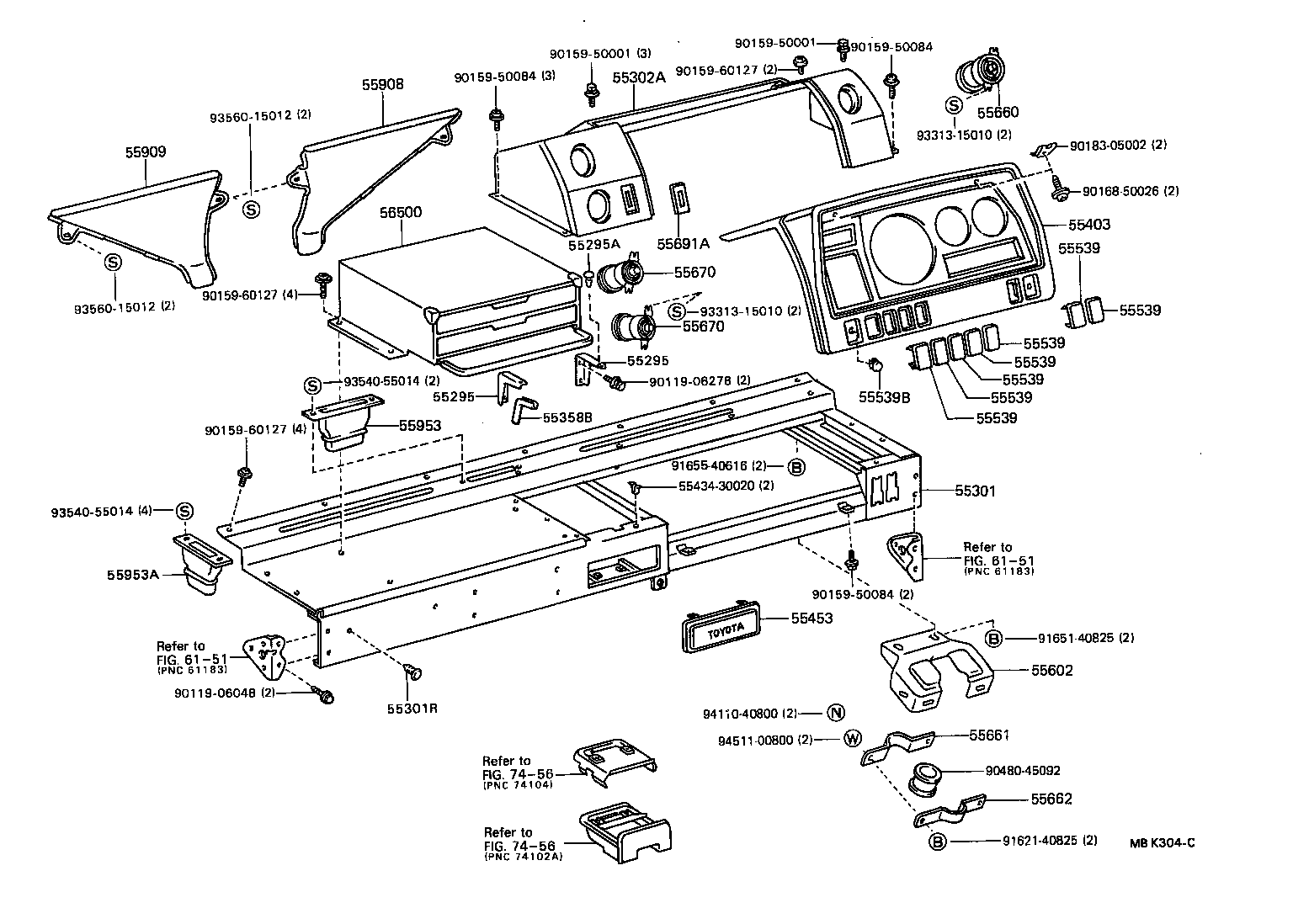 55301-90F02 PANEL SUB-ASSY, INSTRUMENT product image