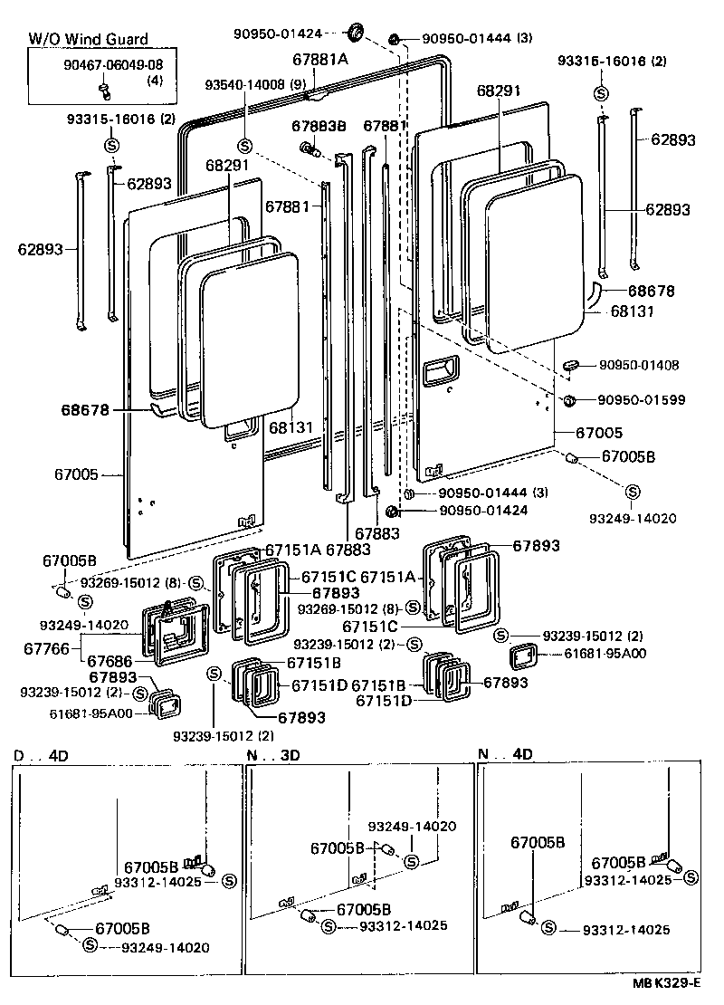 67005-36060 PANEL SUB-ASSY, BACK DOOR product image