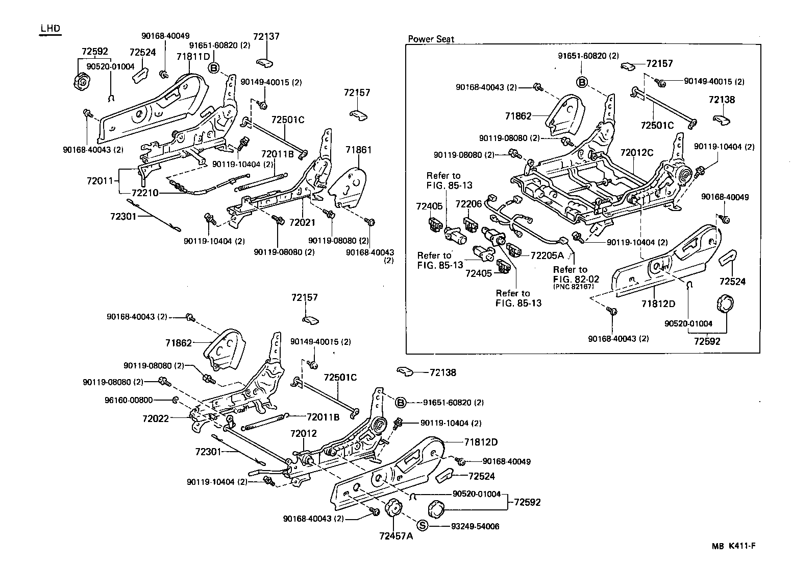 Thumbnail 2 for 71073-1B601-04