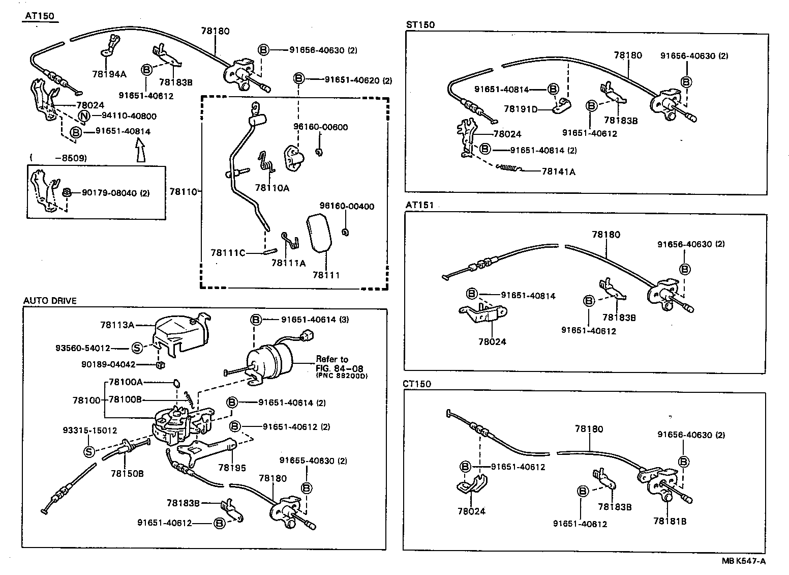 78100-20020 LINK ASSY, ACCELERATOR product image
