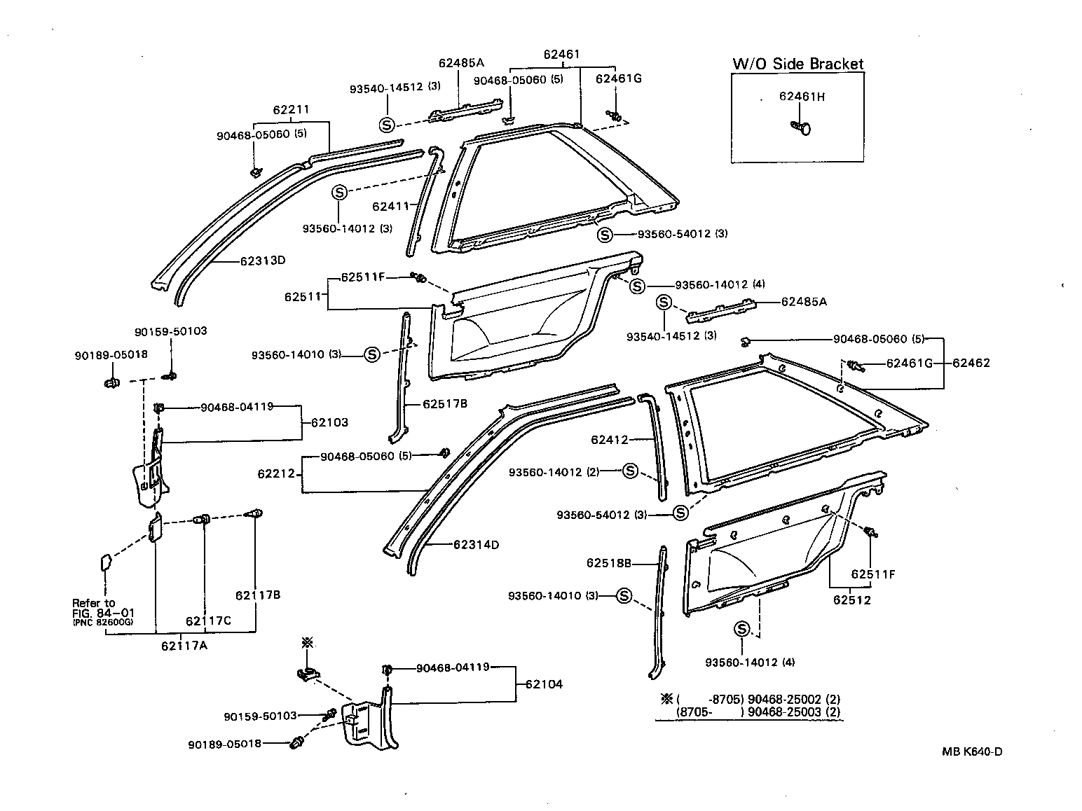 55545-16100-04 COVER, COWL SIDE TRIM SERVICE HOLE product image