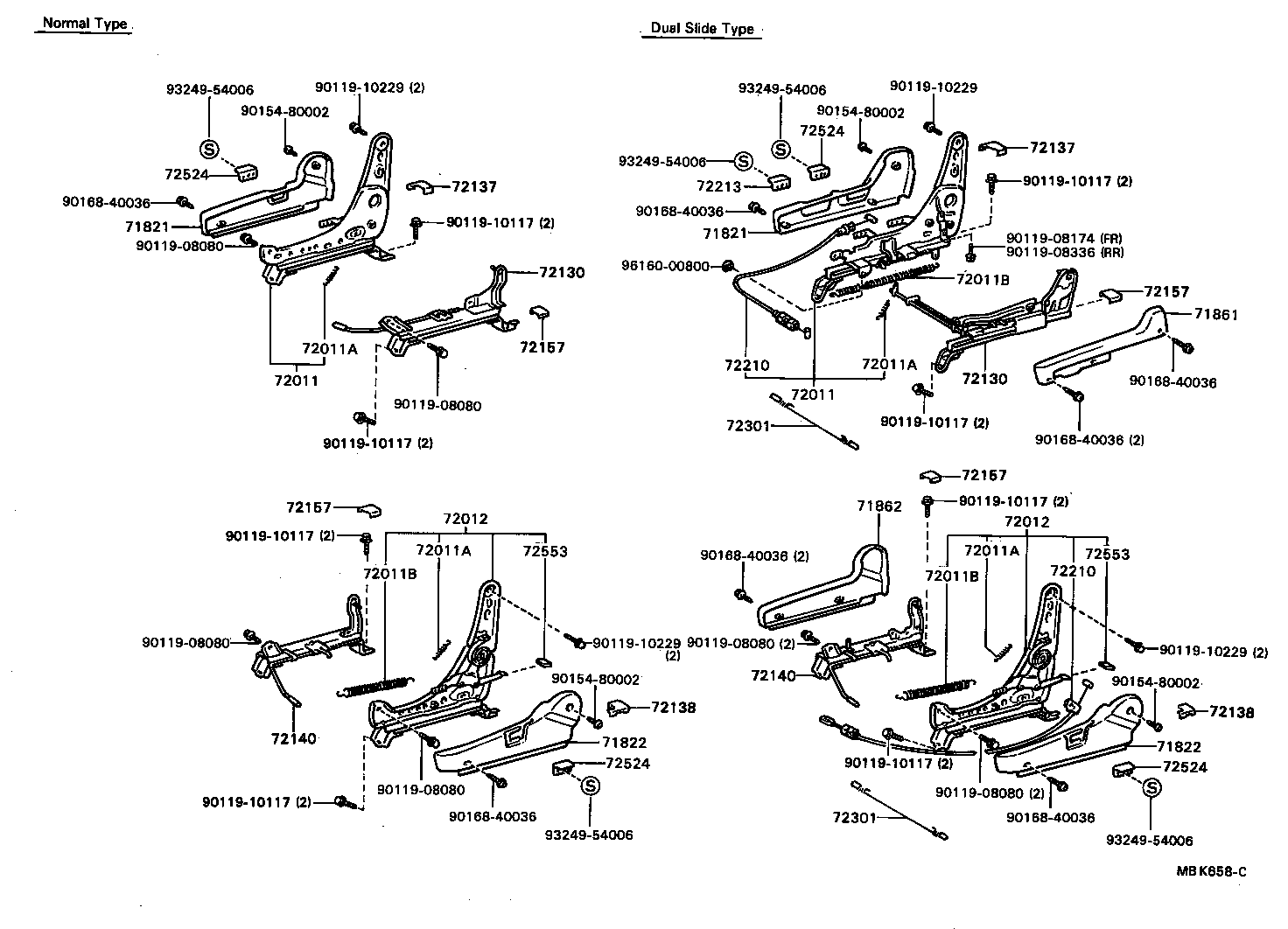 71513-16010 PAD, FRONT SEAT CUSHION, RH(FOR SEPARATE TYPE) product image