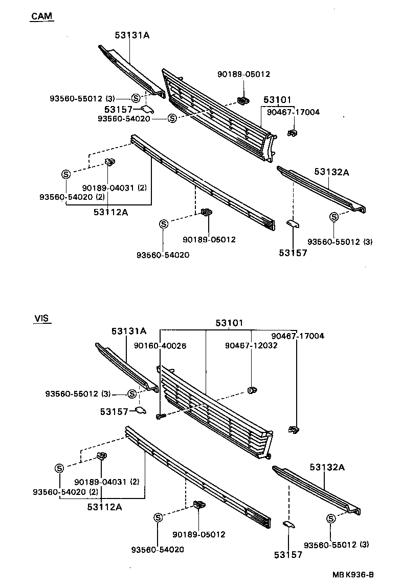 53131-32100 DOOR, HEADLAMP, RH product image