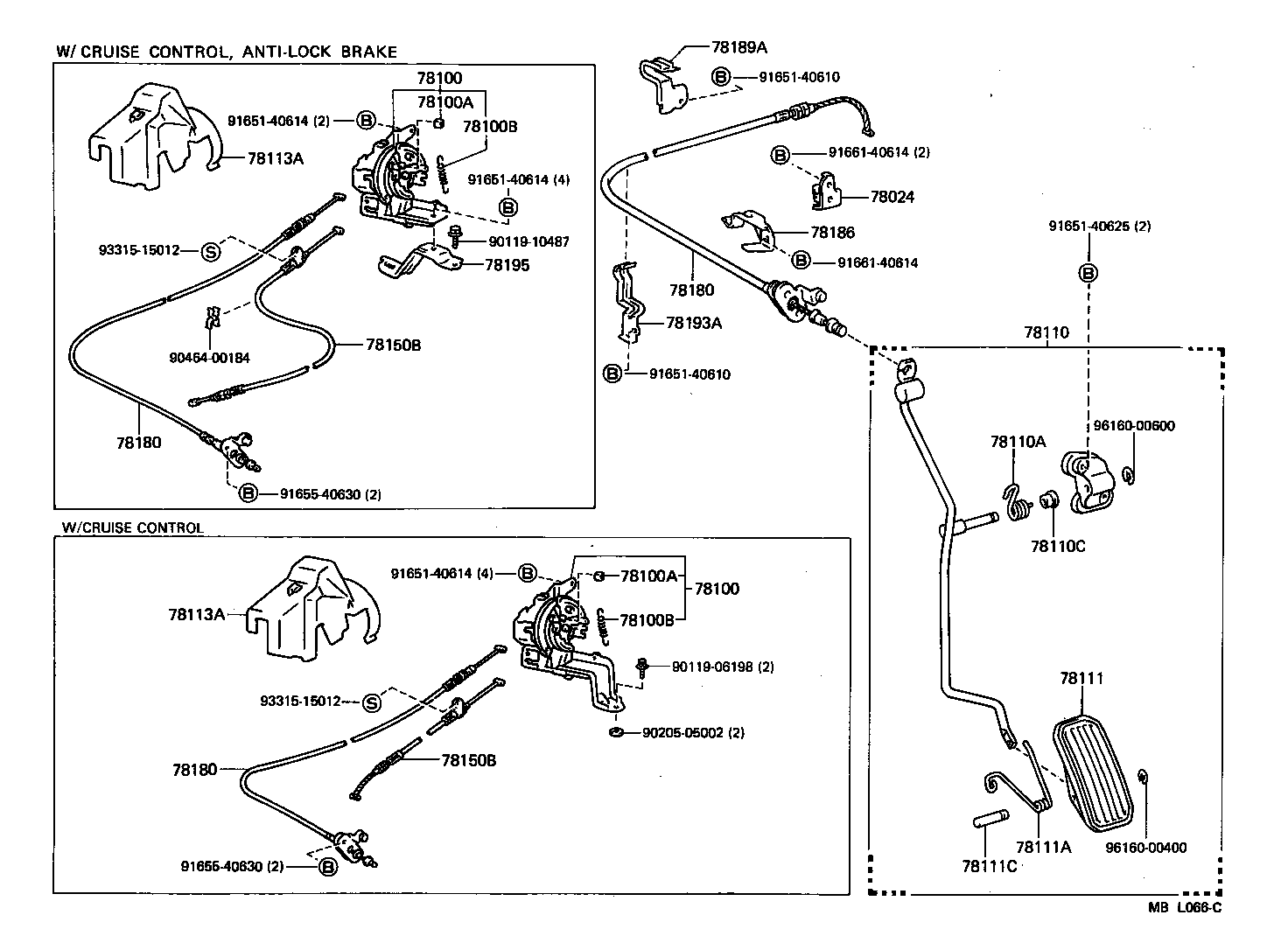 Toyota 78180-32171 WIRE ASSY, ACCELERATOR