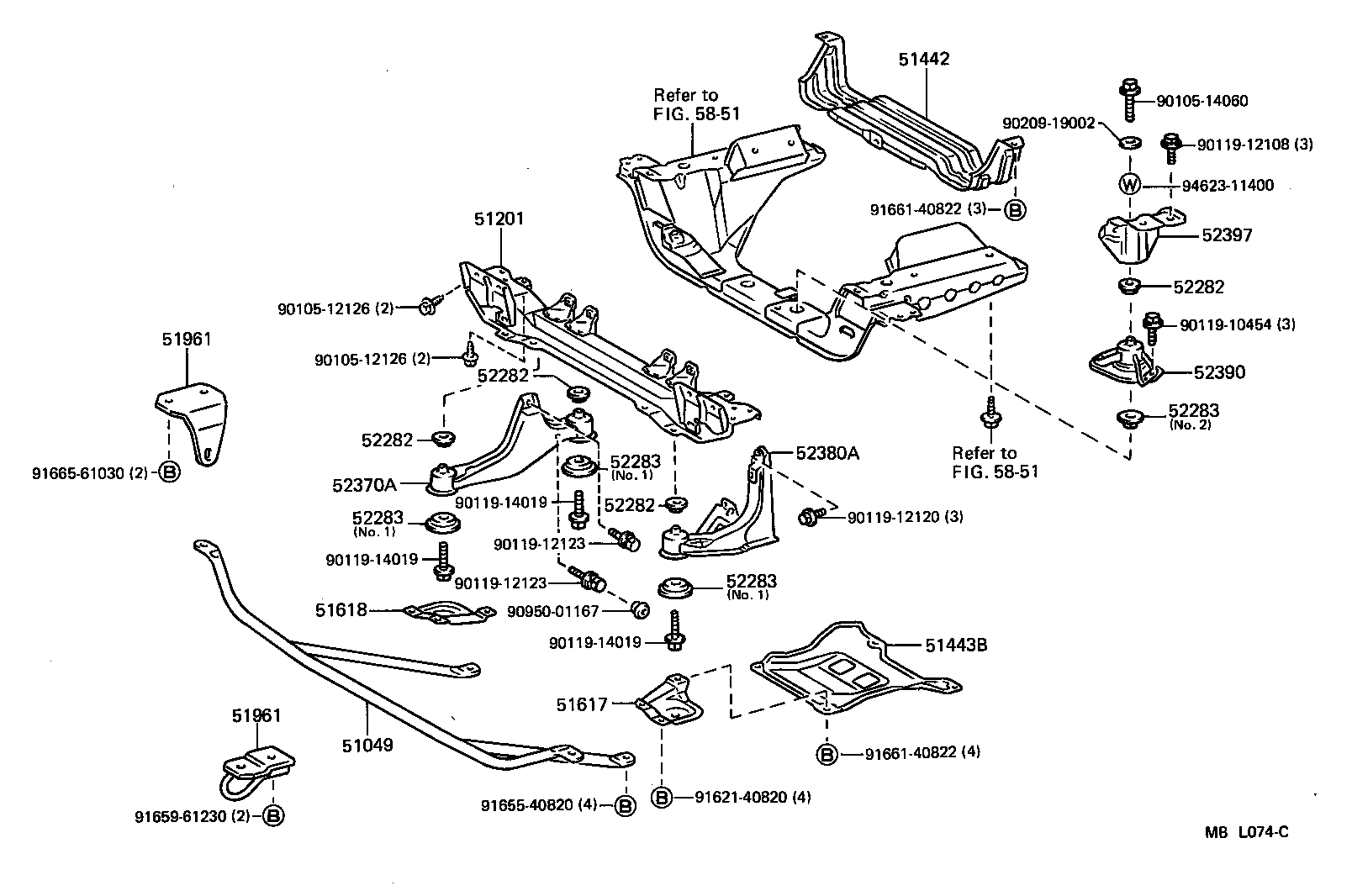 51405-95J02 COVER SUB-ASSY, ENGINE UNDER, NO.1 product image
