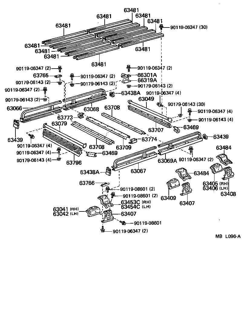 64011-90K02 PANEL ASSY, FRONT BODY BACK product image