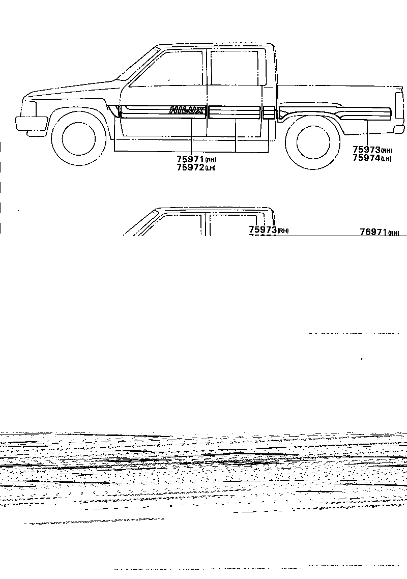 75985-89136 STRIPE, SIDE, RH NO.1 product image
