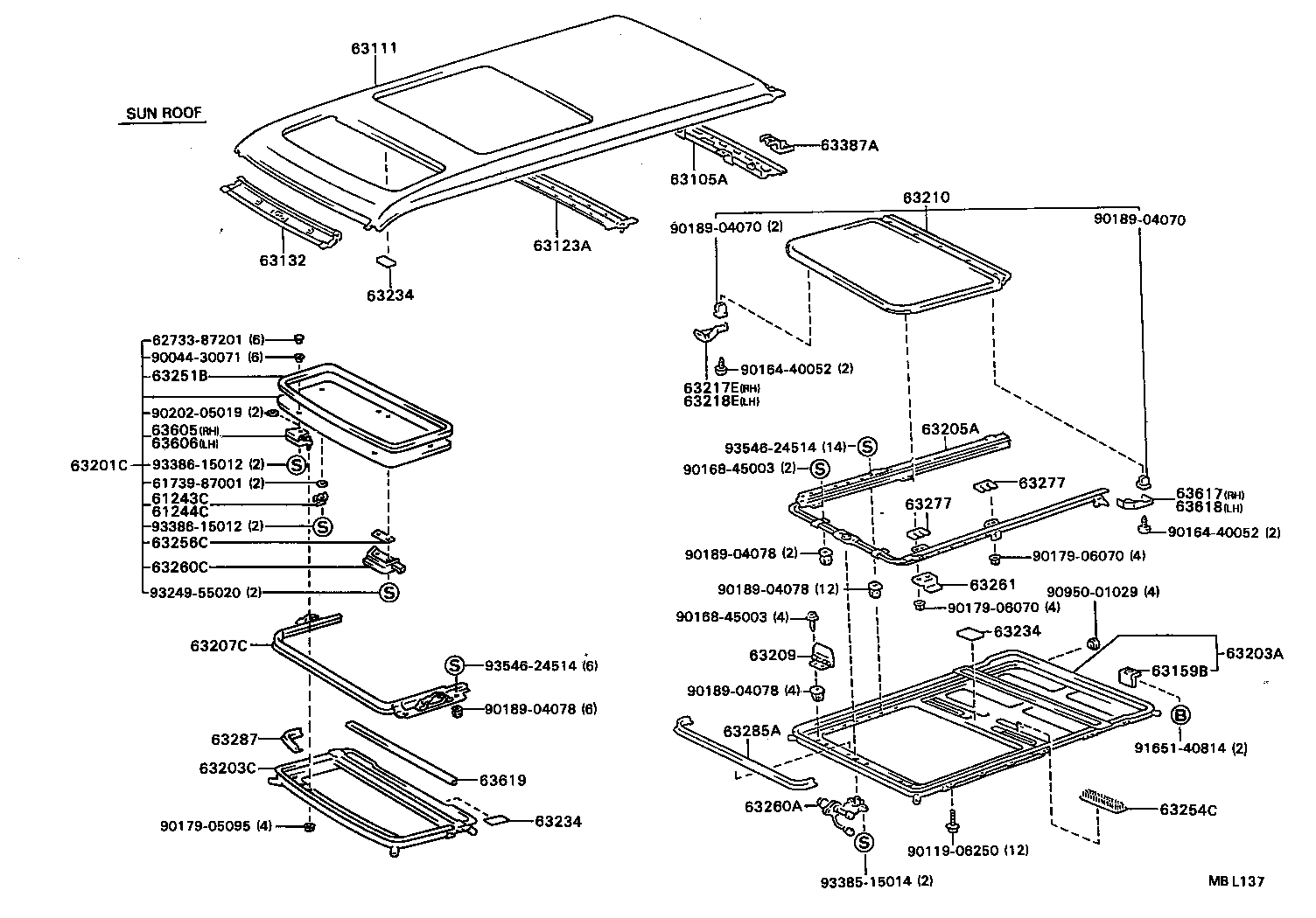 63105-87009 FRAME SUB-ASSY, BACK DOOR OPENING product image