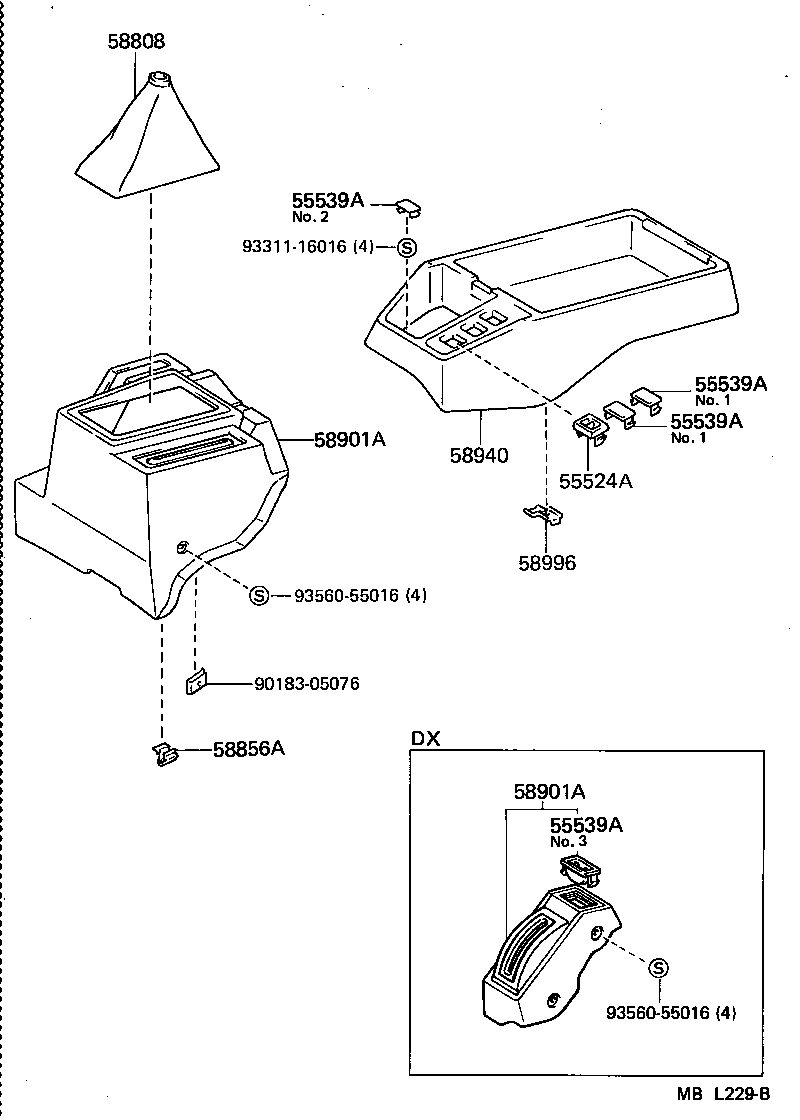 58840-95701-B0 COVER SUB-ASSY, SHIFTING HOLE product image