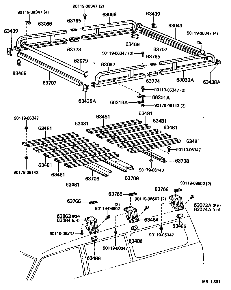 63111-90A02 PANEL, ROOF product image
