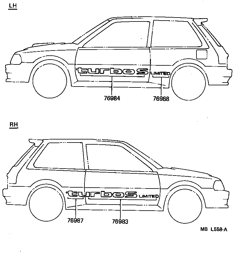 75946-10020 STRIPE, REAR BODY BACK, RH product image