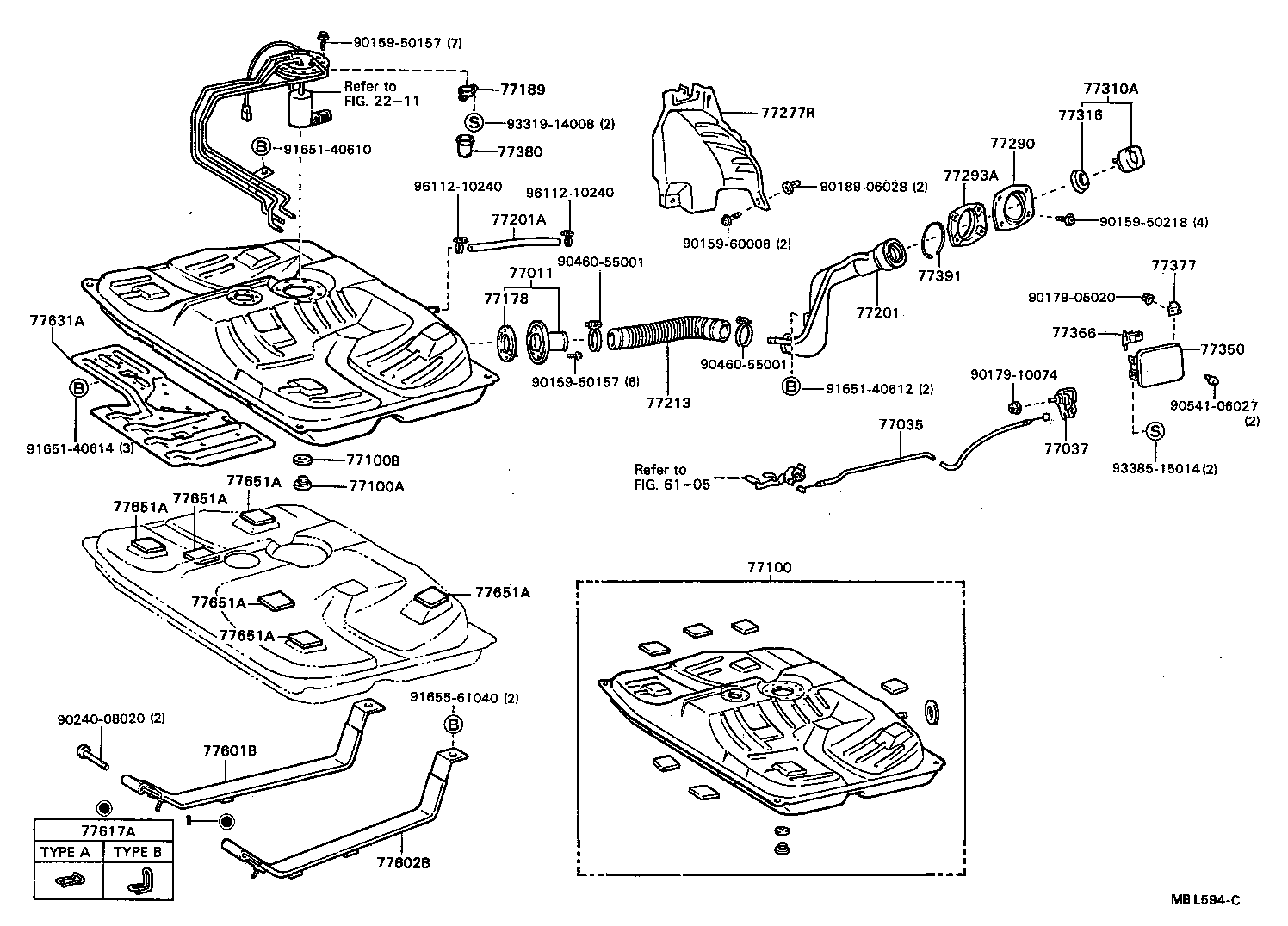 77255-20400 TUBE, FUEL RETURN product image