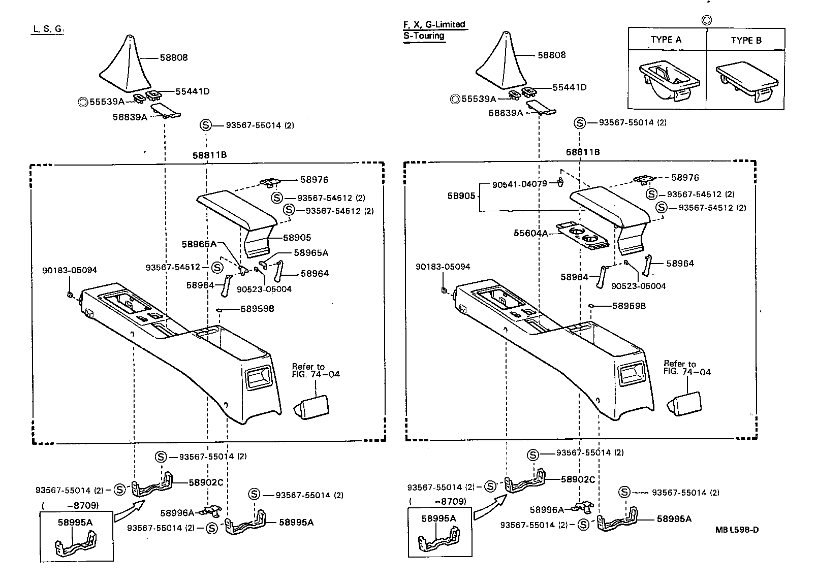 55441-20150-16 BOX, INSTRUMENT PANEL COIN product image