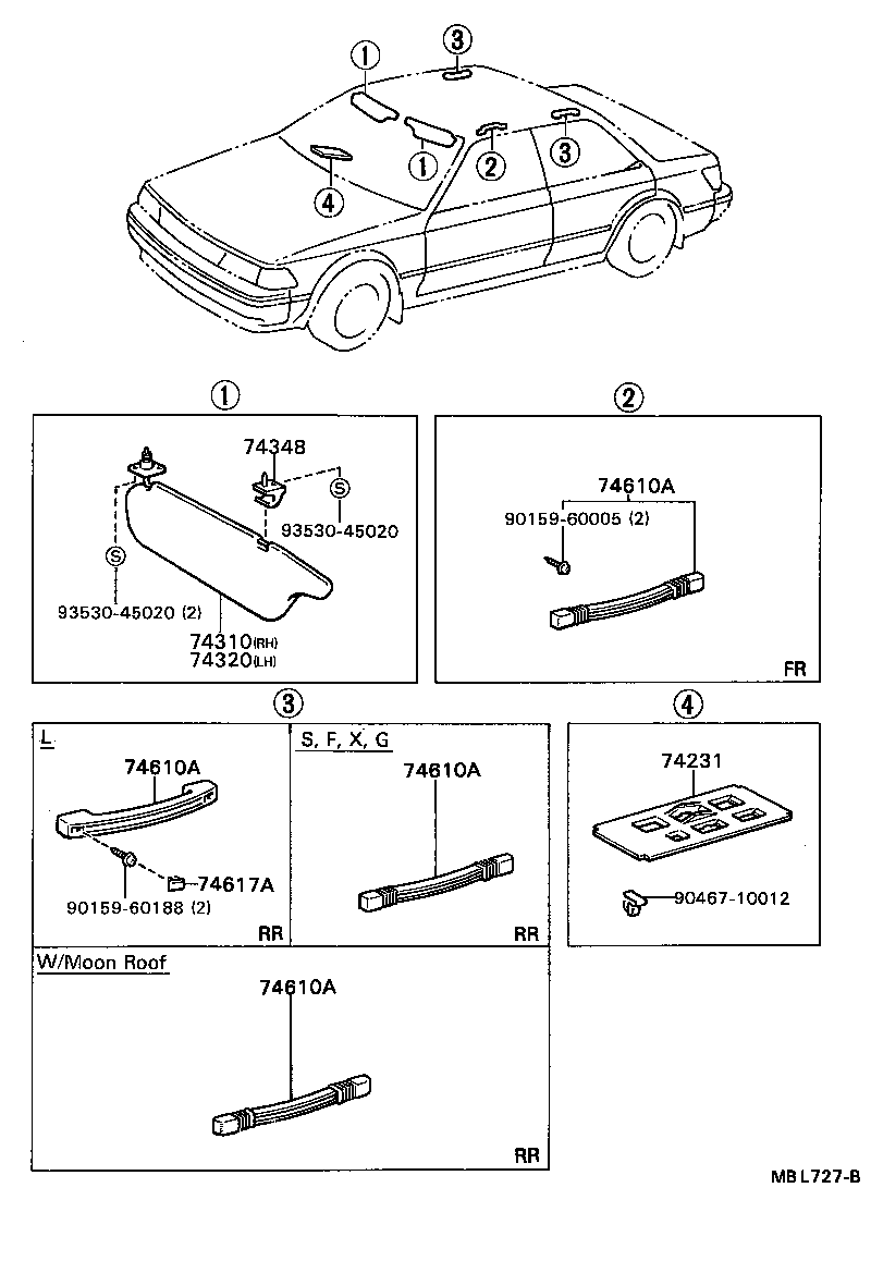 74610-87005-16 GRIP SUB-ASSY, ASSIST product image