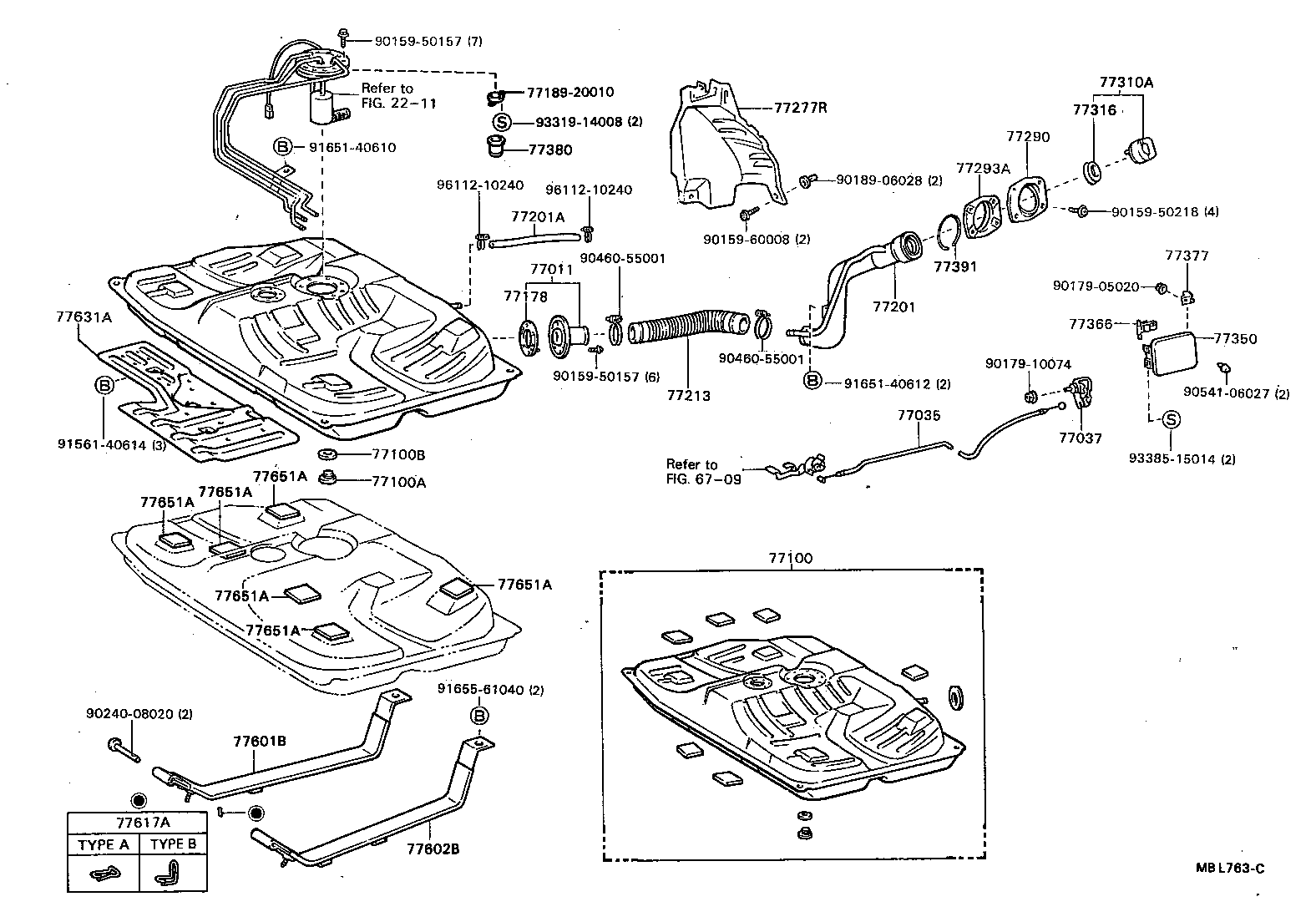 77255-20271 TUBE, FUEL RETURN product image