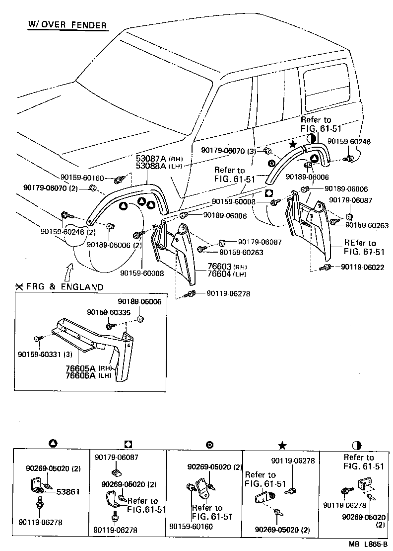 53802-90G09 FENDER SUB-ASSY, FRONT LH product image