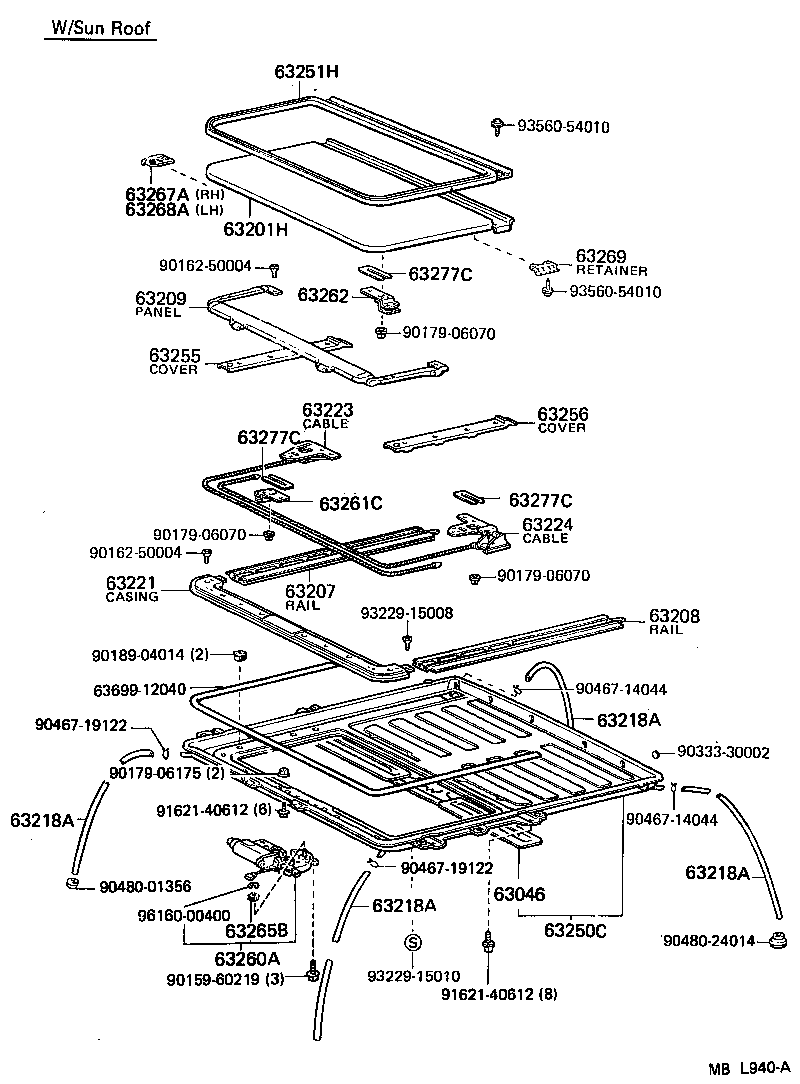 63015-90A01 BRACKET SUB-ASSY, ROOF CONSOLE product image